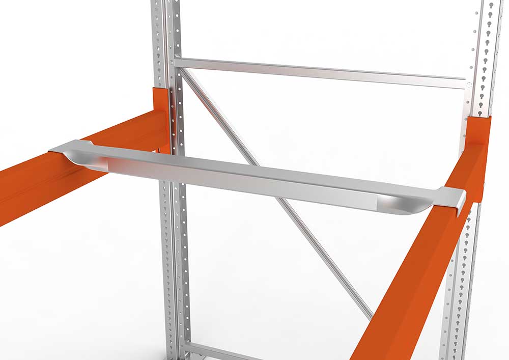 Palettenregal leichte Tiefenauflage 110 cm, verzinkt