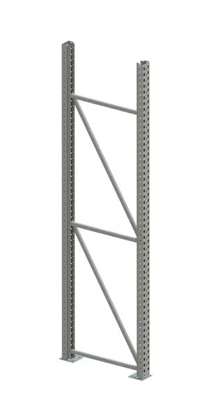 Palettenregal Ständer 100/20 S – 270×80 cm, verzinkt