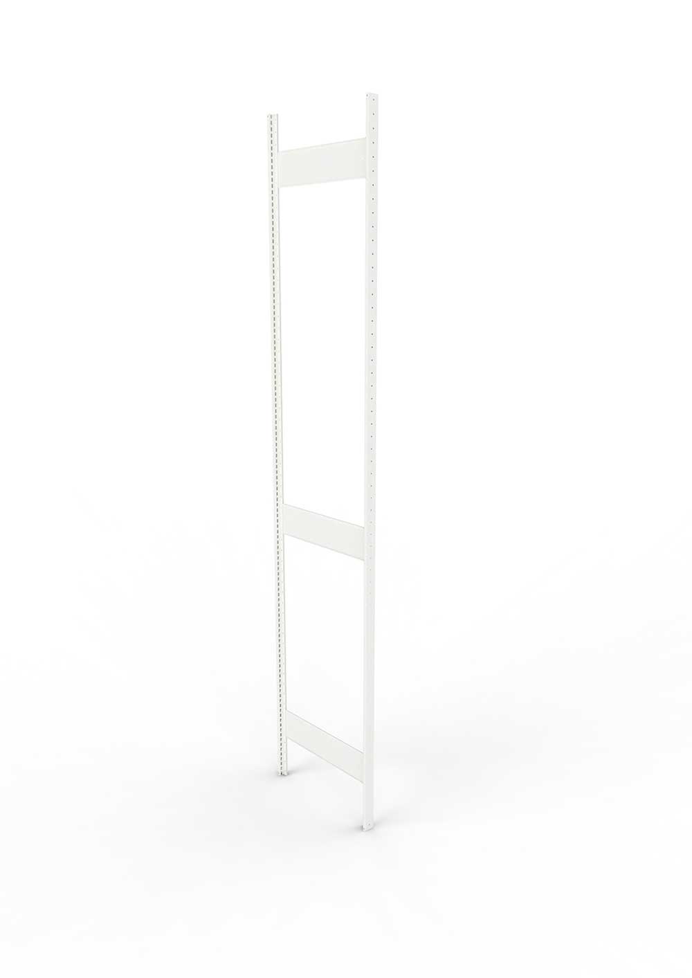 Metallregal Freistehender Fachteiler T500 x H150 vzk mit Bügel