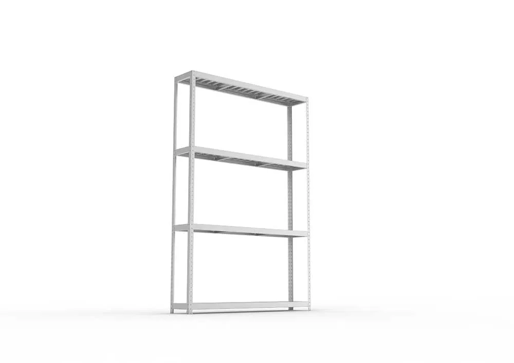 Schwerlastregal 297×200×40 cm – Stahlpaneele, verzinkt (Varianten)