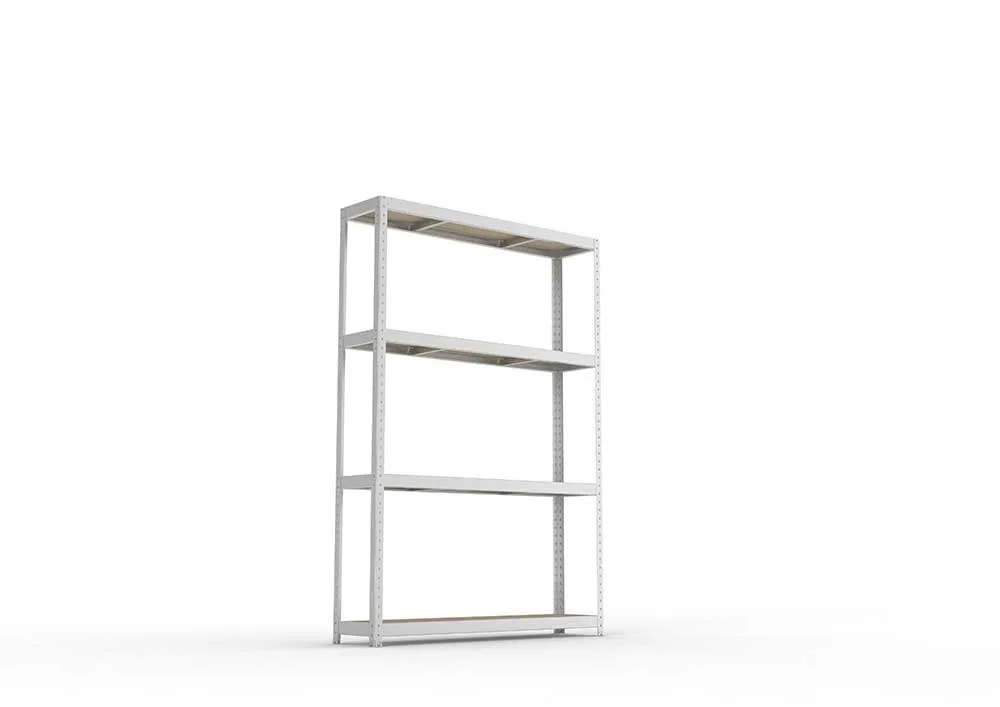 Schwerlastregal 247×170×40 cm – Spanplatten, verzinkt (Varianten)