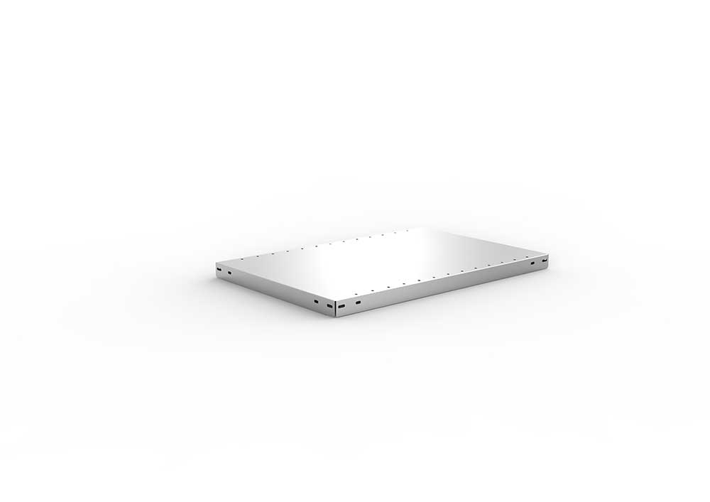 Metallregal Boden – 75×50 cm, verzinkt