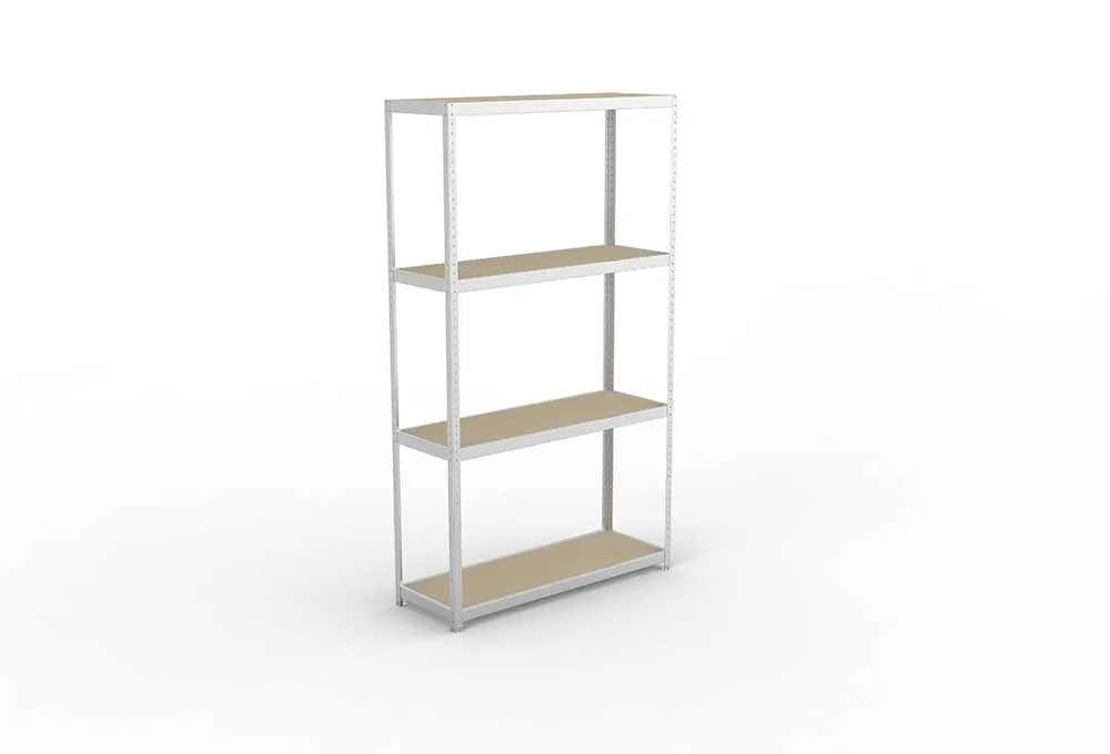Schwerlastregal 297×170×60 cm – Spanplatten, verzinkt (Varianten)