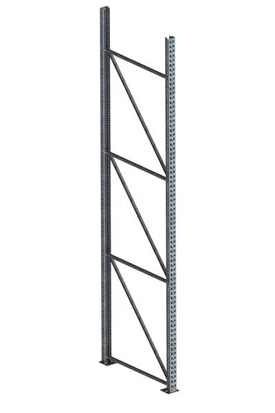 Palettenregal Ständer 85/20 S – 380×110 cm, verzinkt