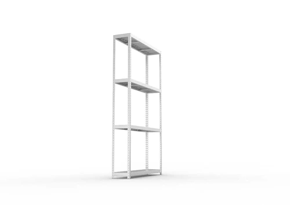Schwerlastregal 297×170×40 cm – Stahlpaneele, verzinkt (Varianten)