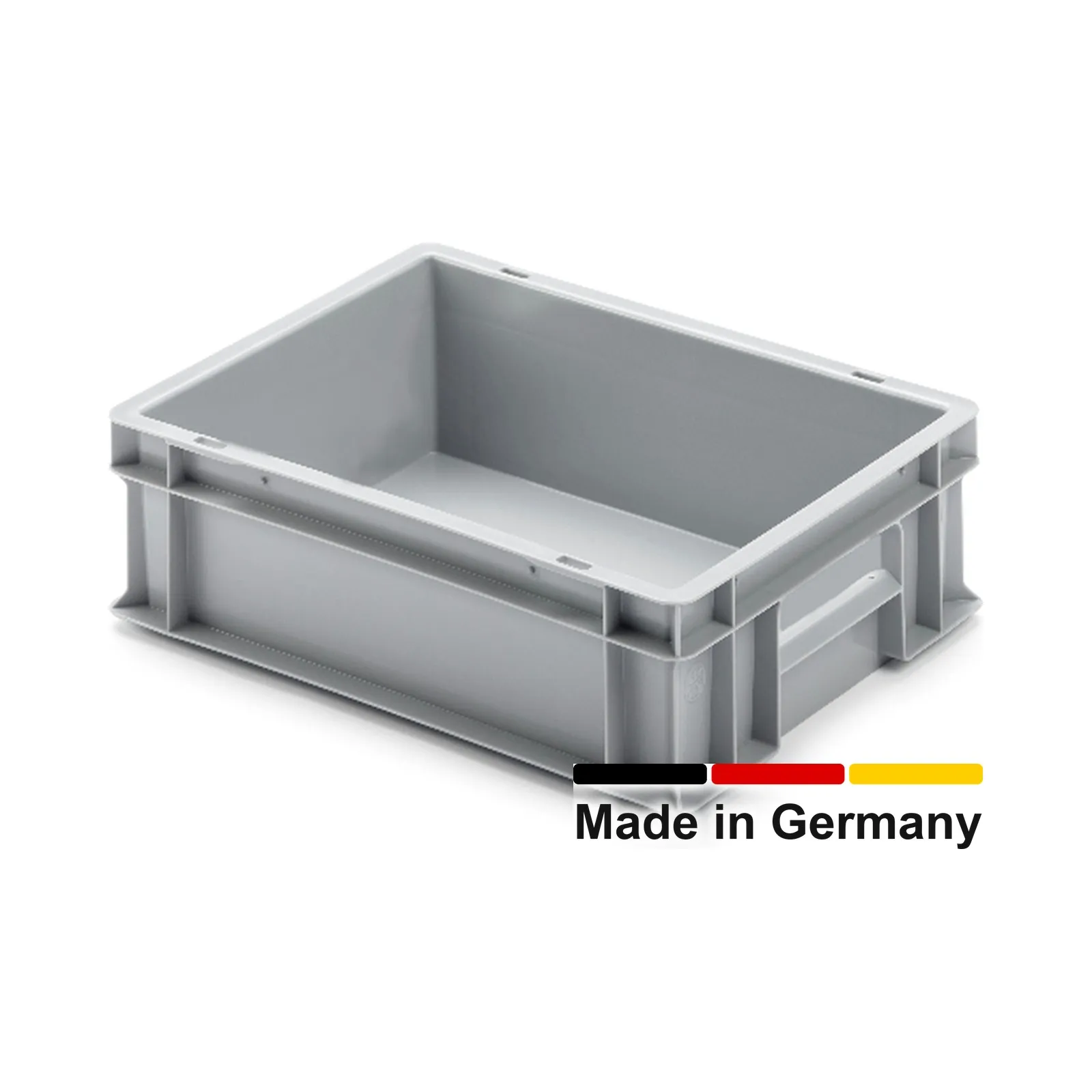 Eurobox 40x30x12 cm, UNISTA, grau
