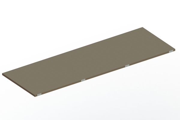 Palettenregal Spanplattenboden 330×110 cm, 38 mm