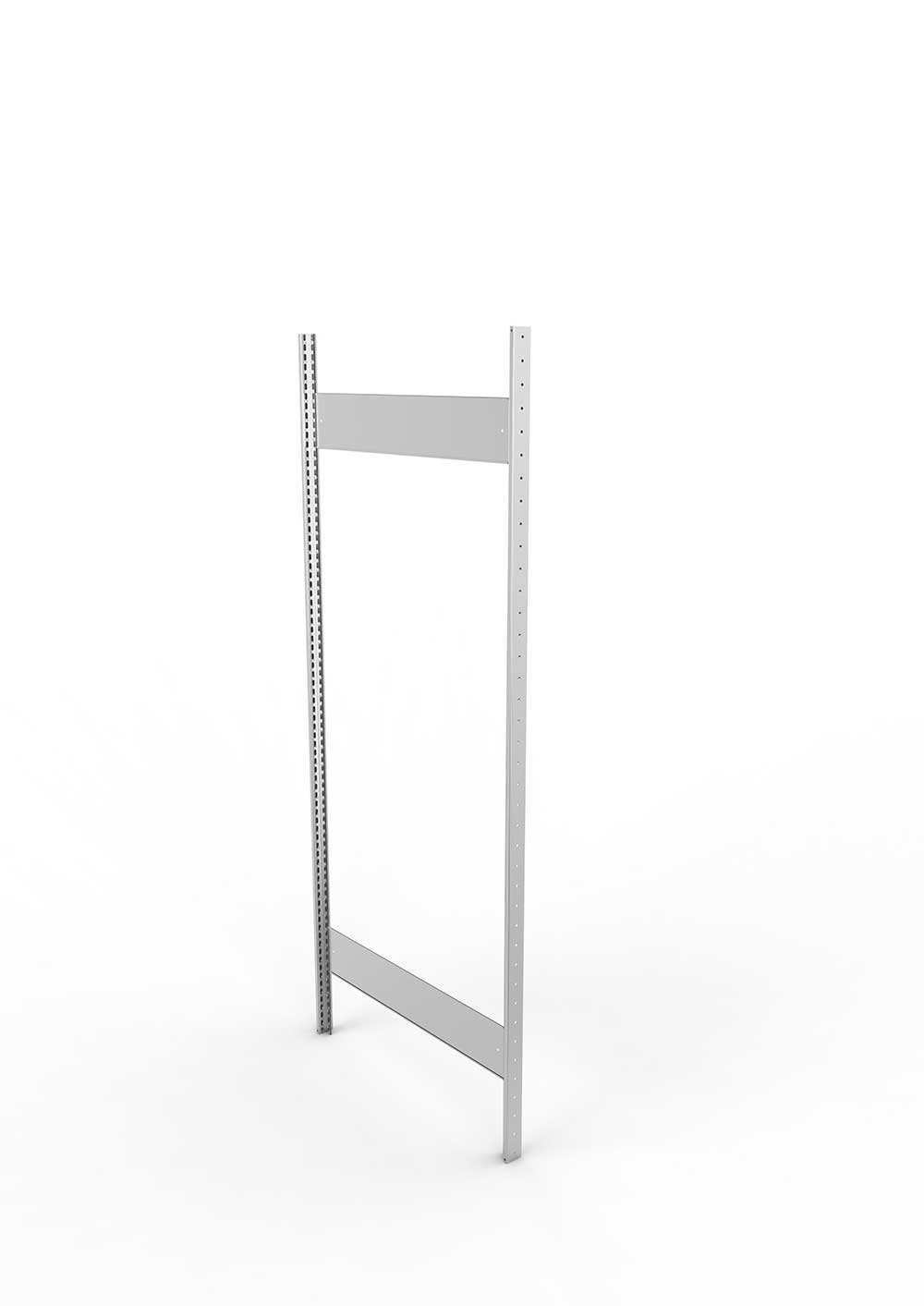 Metallregal Rahmen T1 N – 200×80 cm, verzinkt