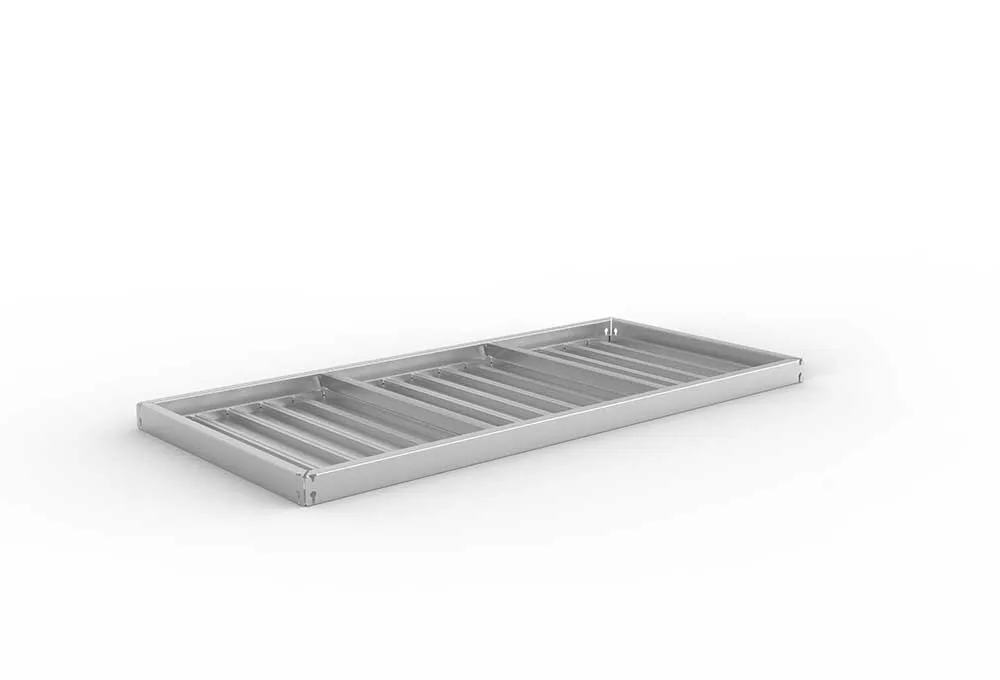 Schwerlastregal Zusatzfachebene 170×80 cm – Stahlpaneel, verzinkt (Variante)