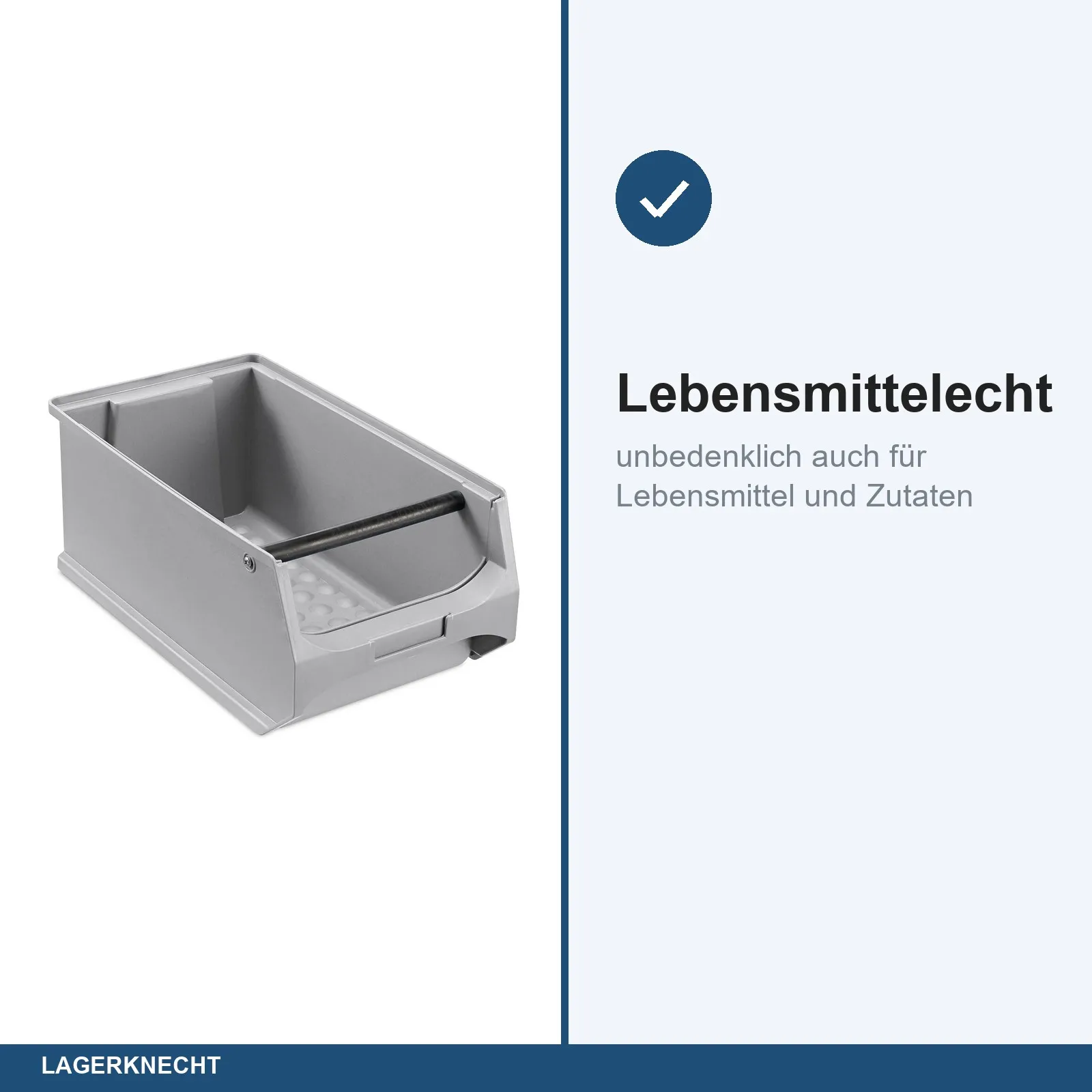 20x Sichtlagerbox 4.1 - grau