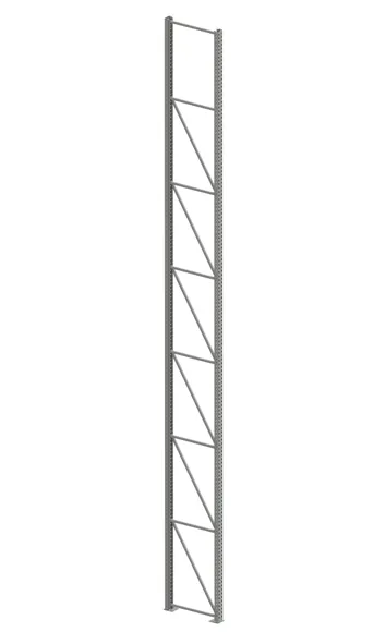 Palettenregal Ständer 100/20 S – 770×80 cm, verzinkt