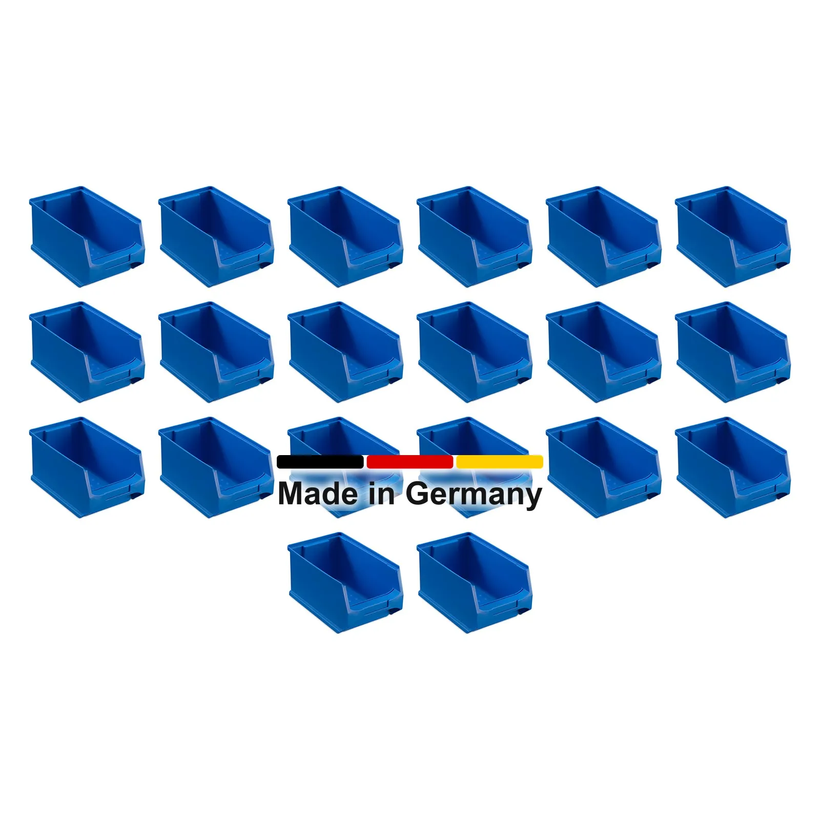 20x Sichtlagerbox 3.0 - blau