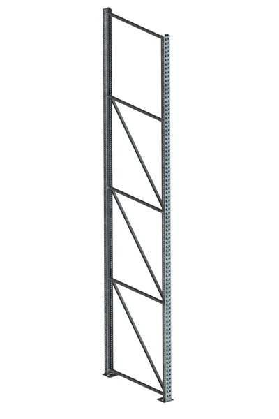 Palettenregal Ständer 85/20 S – 440×110 cm, verzinkt