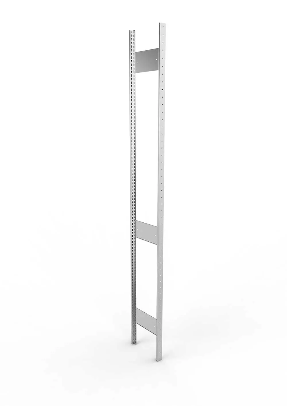 Metallregal Rahmen T2 N – 250×30 cm, verzinkt
