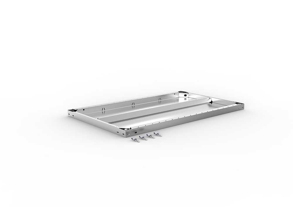 Metallregal Zusatzboden – 100×60 cm, 330 kg, verzinkt