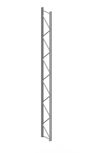 Palettenregal Ständer 120/20 S – 710×80 cm, verzinkt