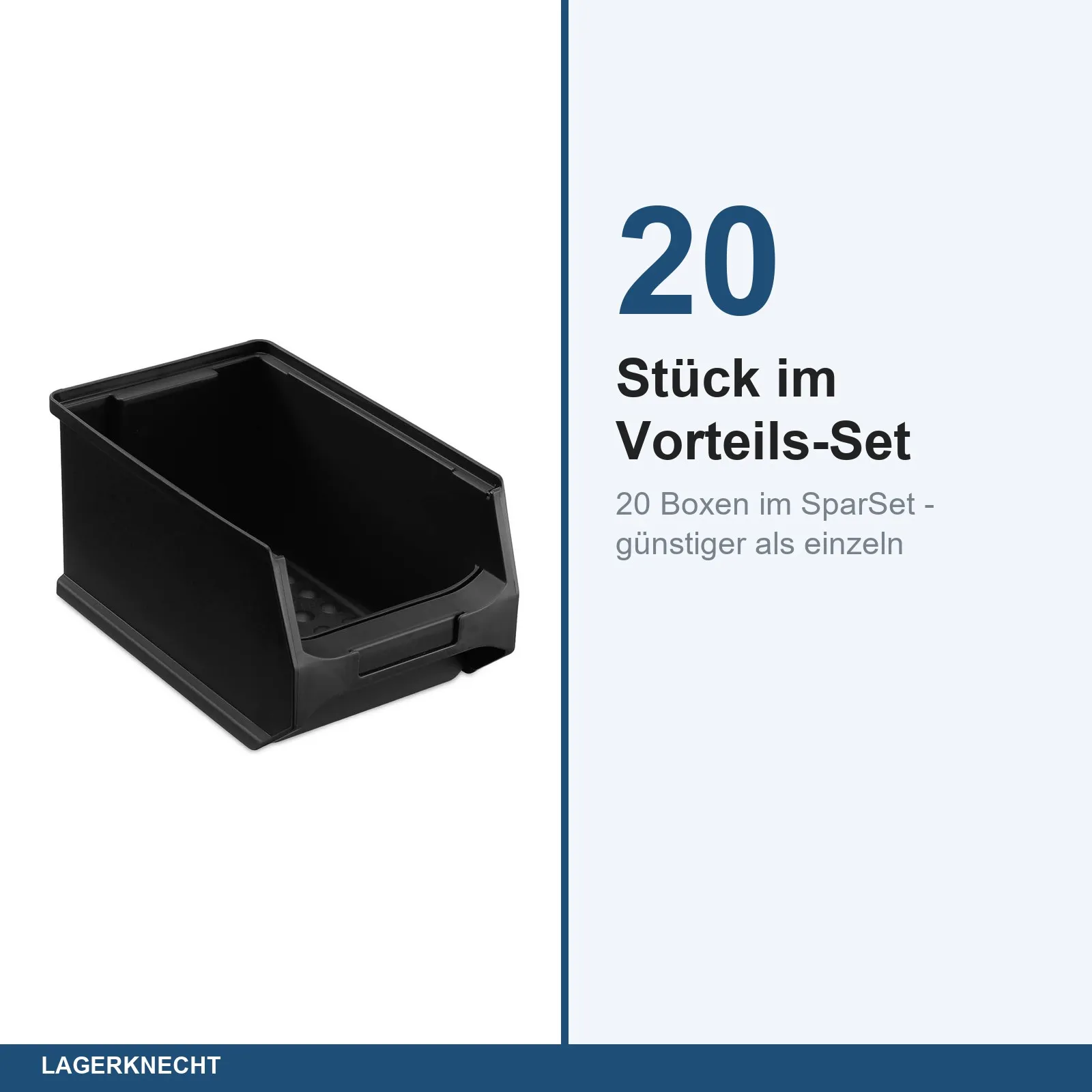 20x Sichtlagerbox 3.0 leitfähig