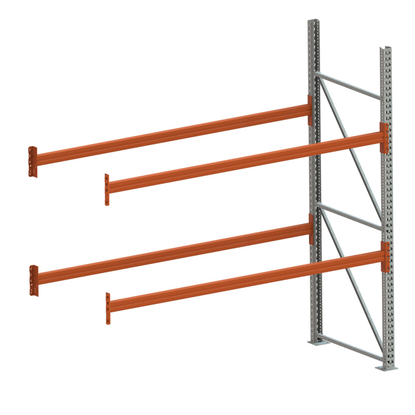 Palettenregal Stabil Anbauregal – 270×270×110 cm, 3 Ebenen
