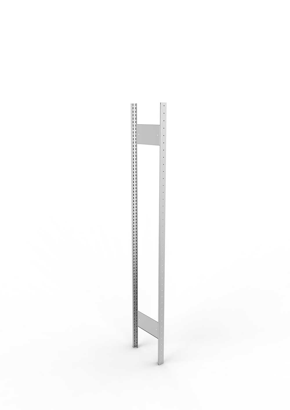 Metallregal Rahmen T1 N – 200×30 cm, verzinkt