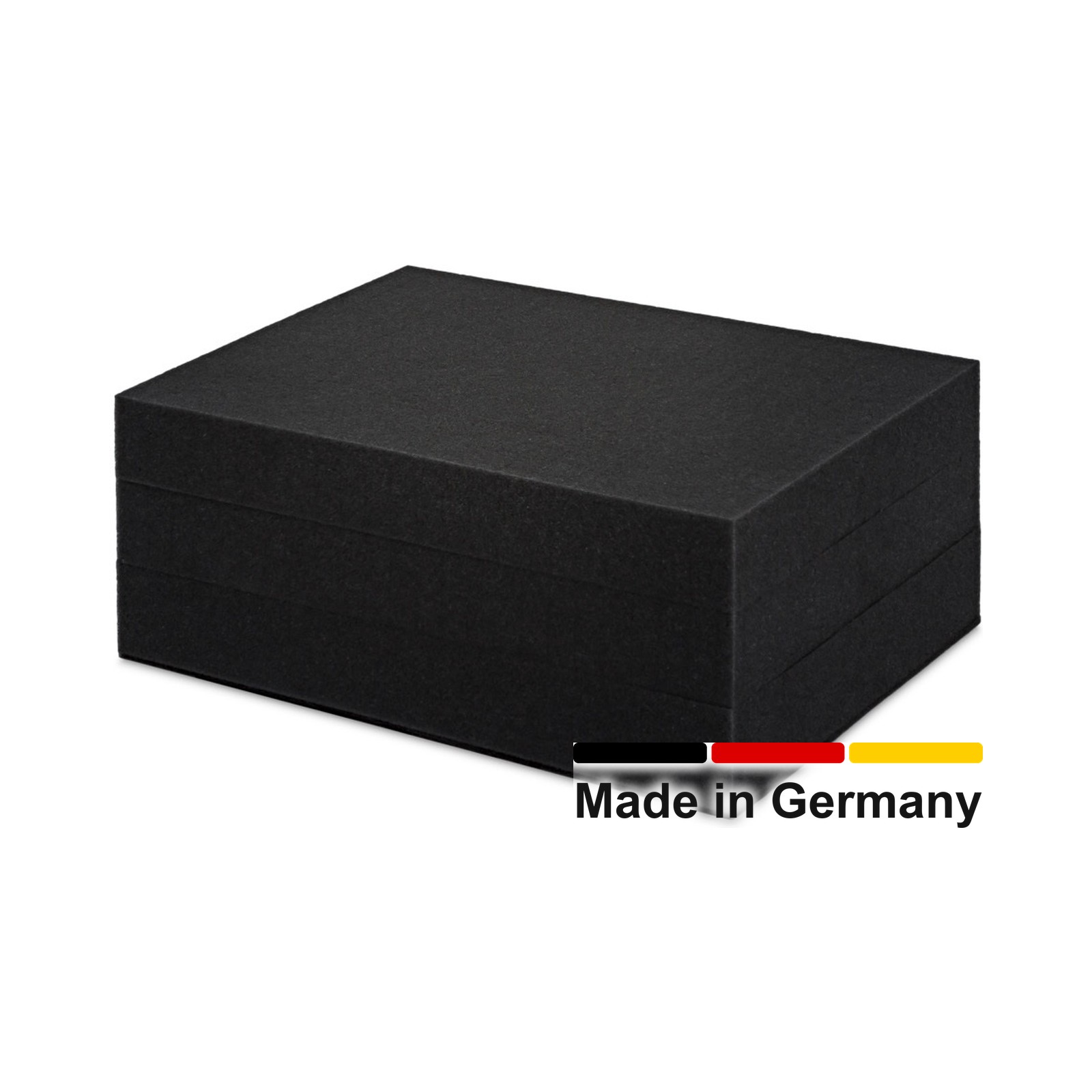 Set: Rasterschaumstoff (Stanzung 15x15 mm) + Schaumstoffeinlage - 360x260x155 mm