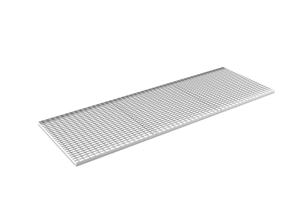 Palettenregal Gitterrost aufgelegt 330×110 cm TPro-Flex5x1,7 – 500 kg