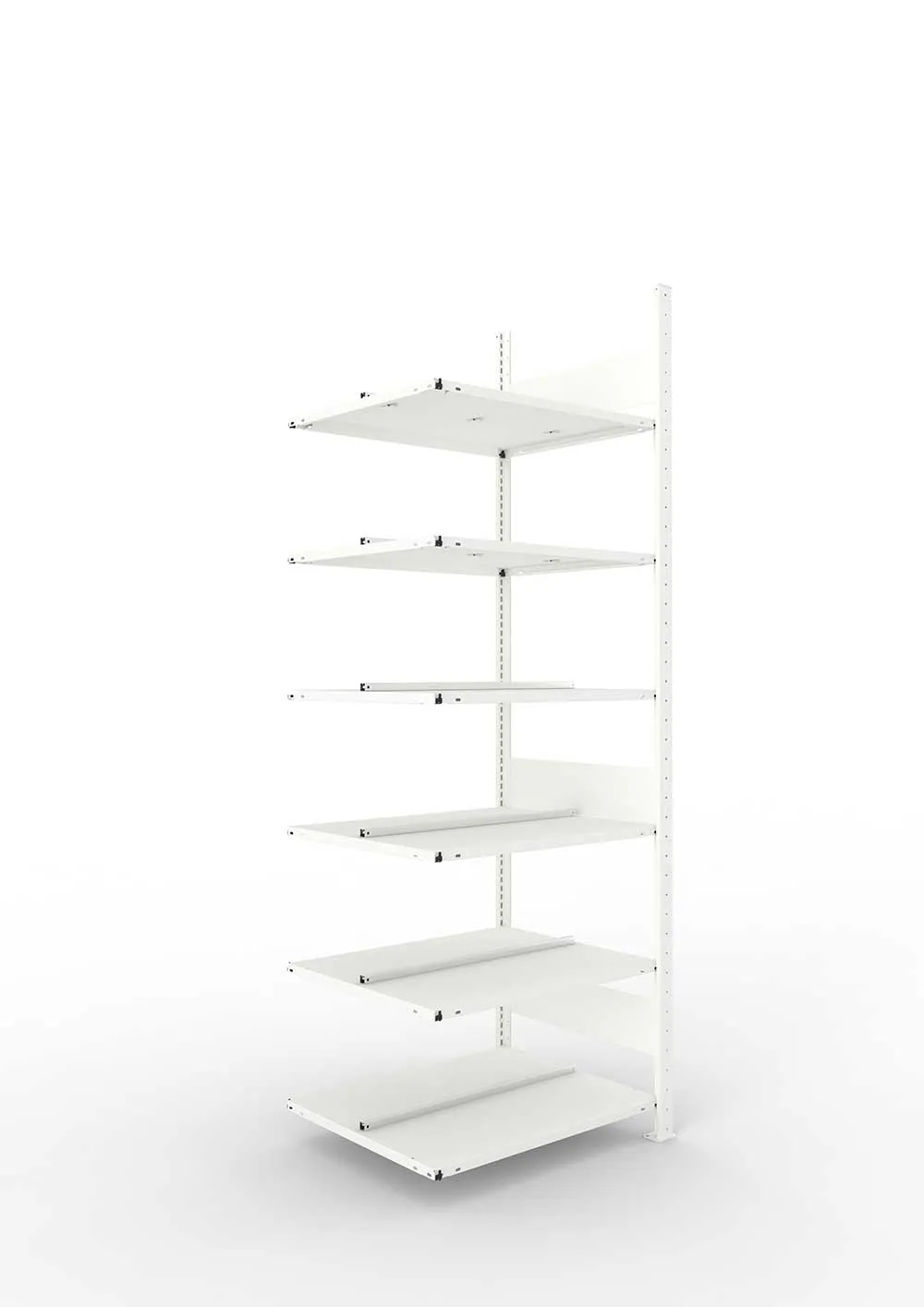 Kellerregal Zusatzboden L-80 100×40 cm, RAL 7035
