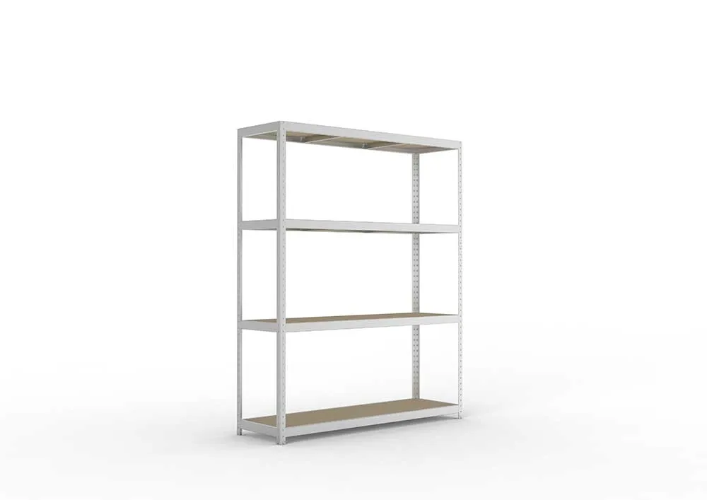 Schwerlastregal 247×200×60 cm – Spanplatten, verzinkt (Varianten)