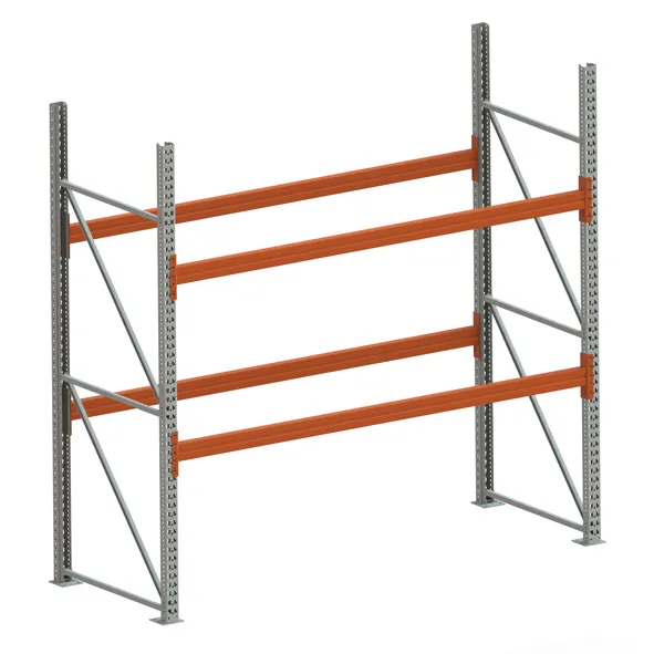 Palettenregal Extrastabil Grundregal – 270×270×110 cm, 3 Ebenen