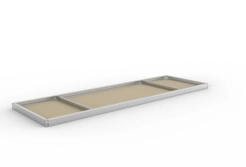 Schwerlastregal Zusatzfachebene 250×80 cm – Spanplatte, verzinkt (Variante)