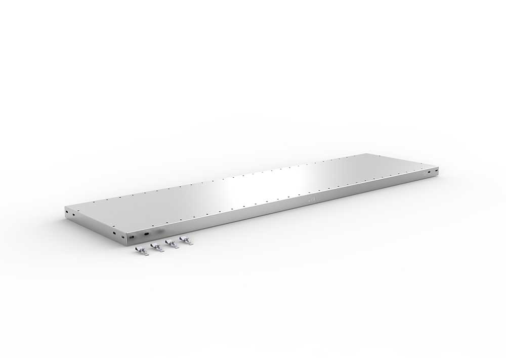 Metallregal Zusatzboden – 150×40 cm, 200 kg, verzinkt
