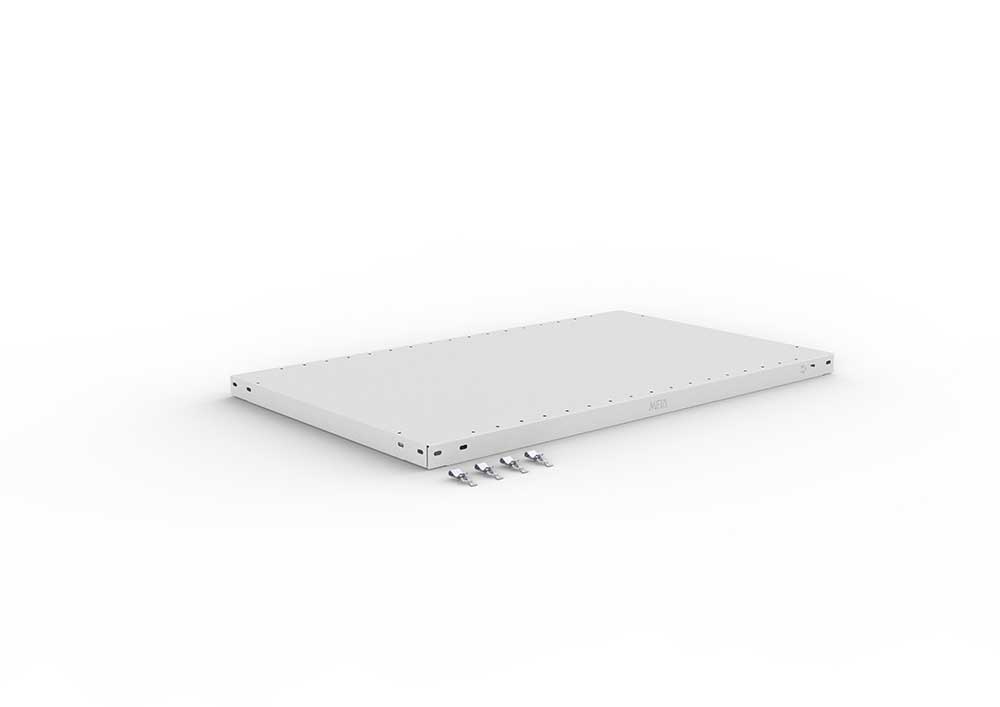 Metallregal Zusatzboden – 100×60 cm, 150 kg, RAL 7035