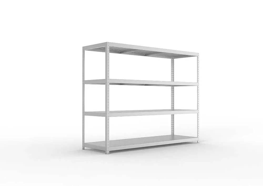 Schwerlastregal 197×250×80 cm – Stahlpaneele, verzinkt (Varianten)
