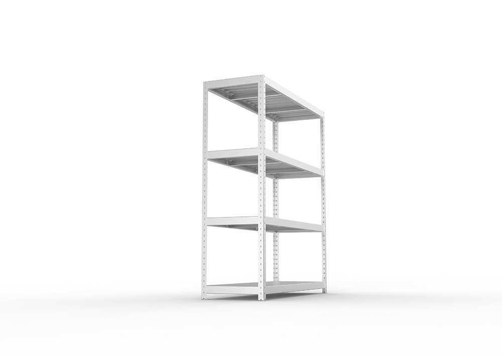 Schwerlastregal 197×170×60 cm – Stahlpaneele, verzinkt (Varianten)