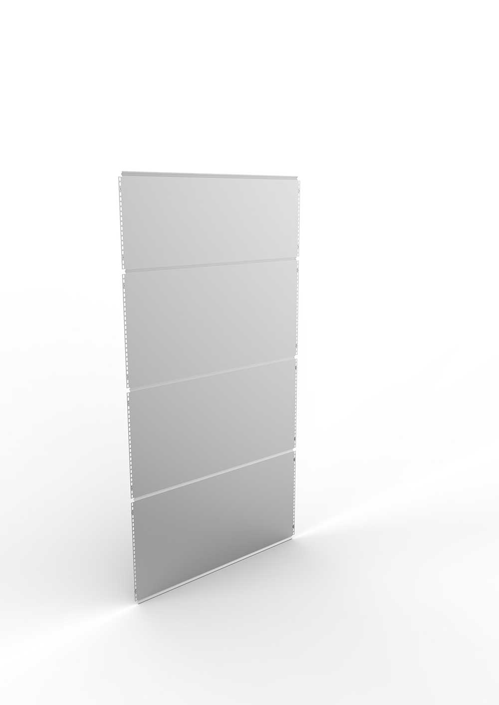 Metallregal Rückwand – 250×130 cm, verzinkt