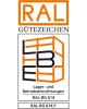 Metallregal Freistehendes MSN Trenngitter Tiefe 500 vzk (470 x150) Höhe 150 , MULTI-STABIL