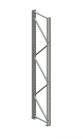 Palettenregal Ständer 120/20 S – 330×80 cm, verzinkt