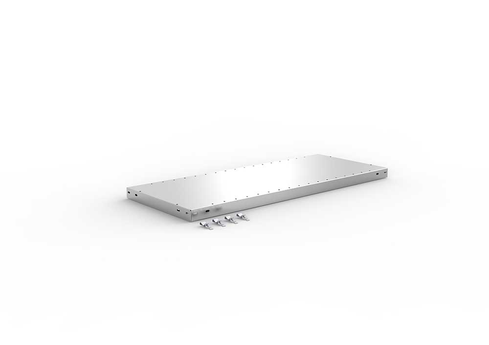 Steckregal Zusatzboden – 100×40 cm, 330 kg, verzinkt