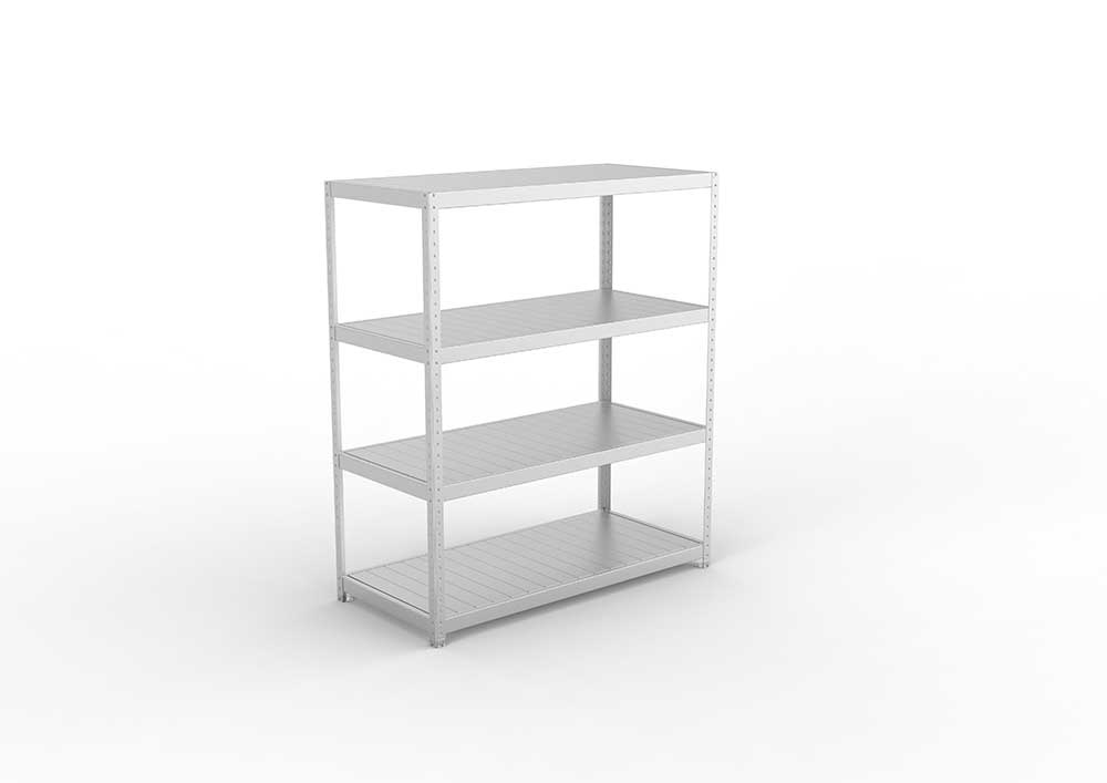 Schwerlastregal 197×170×80 cm – Stahlpaneele, verzinkt (Varianten)