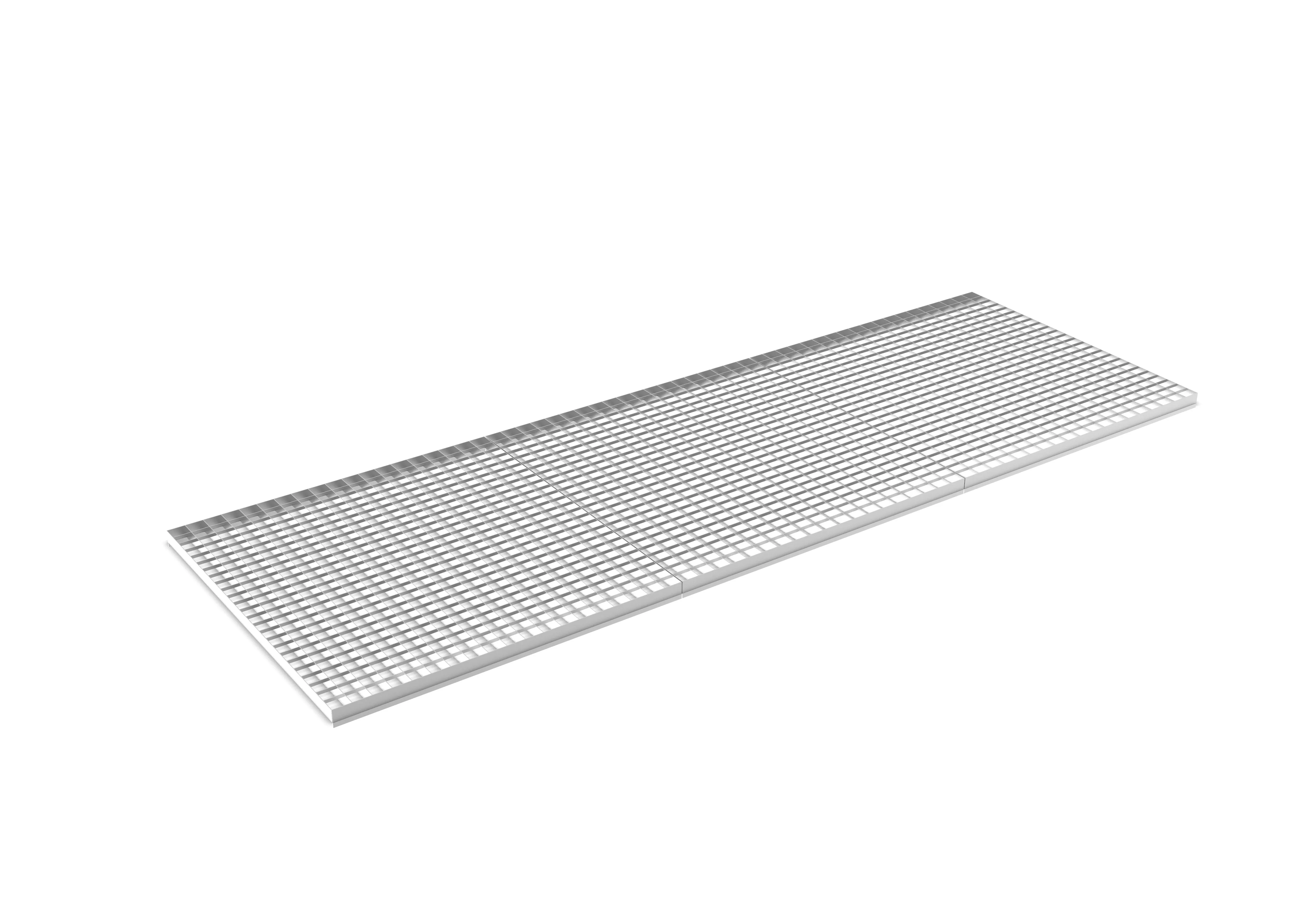 Palettenregal Gitterrost aufgelegt 330×110 cm TS40x2 – 850 kg