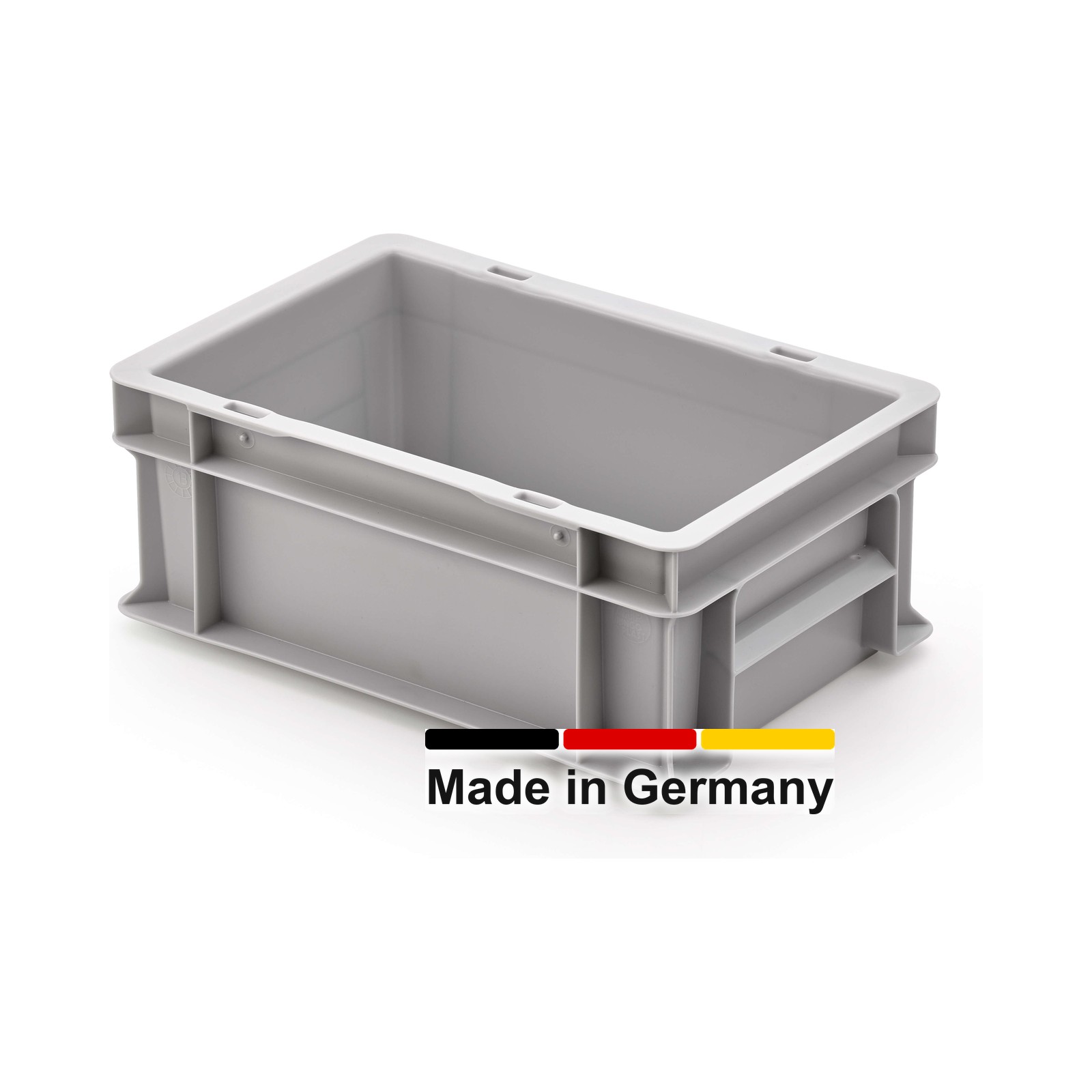 Eurobox 30x20x12 cm mit Scharnierdeckel, UNISTA