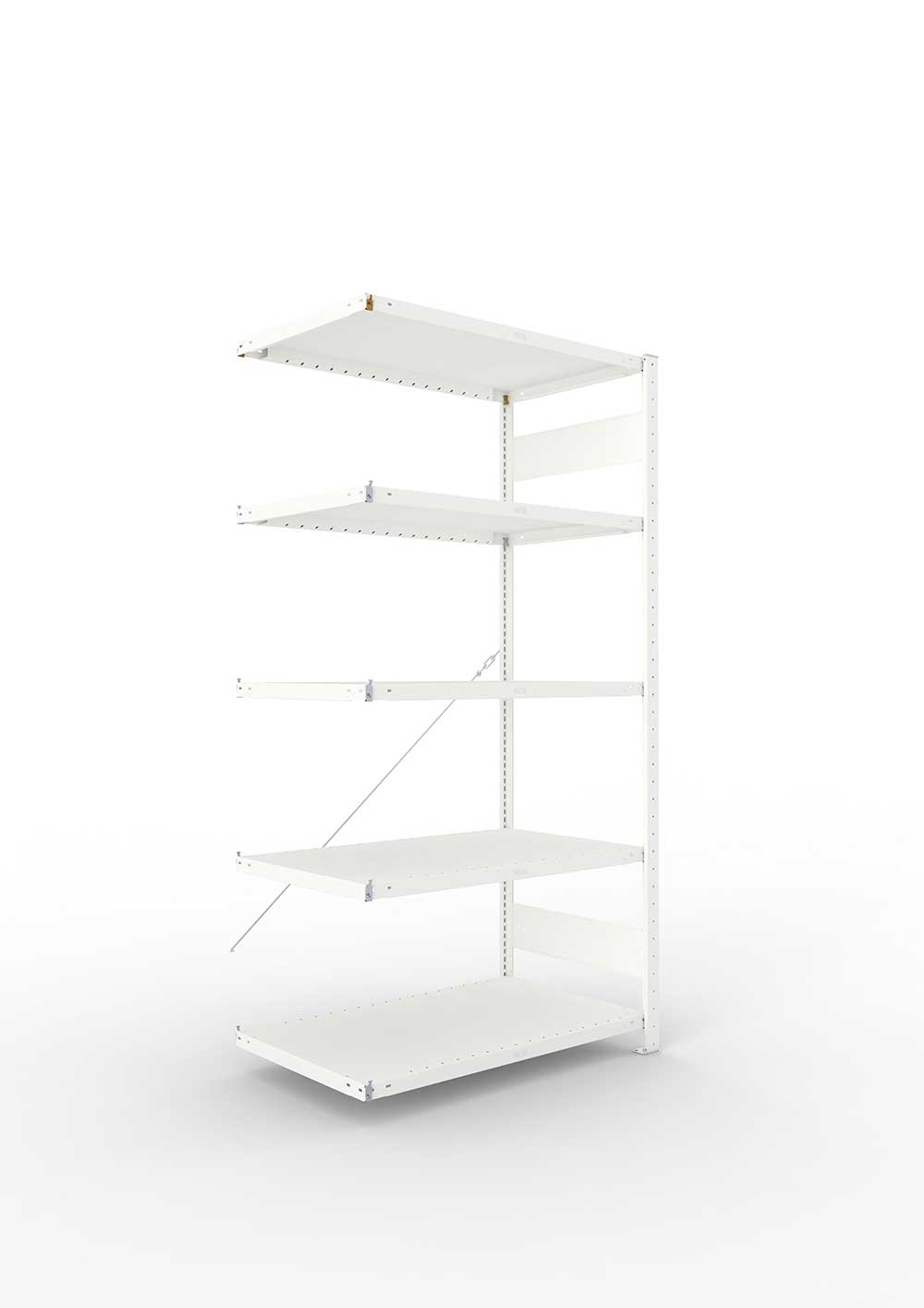 Metallregal Rahmen VW2 N – 300×50 cm, verzinkt