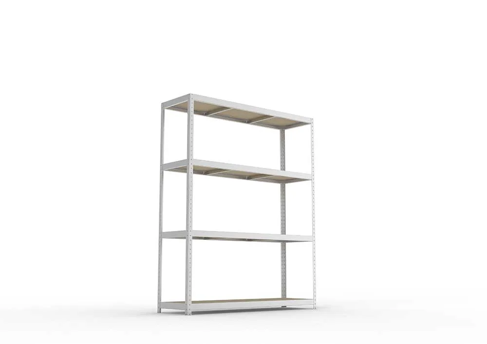 Schwerlastregal 247×200×60 cm – Spanplatten, verzinkt (Varianten)