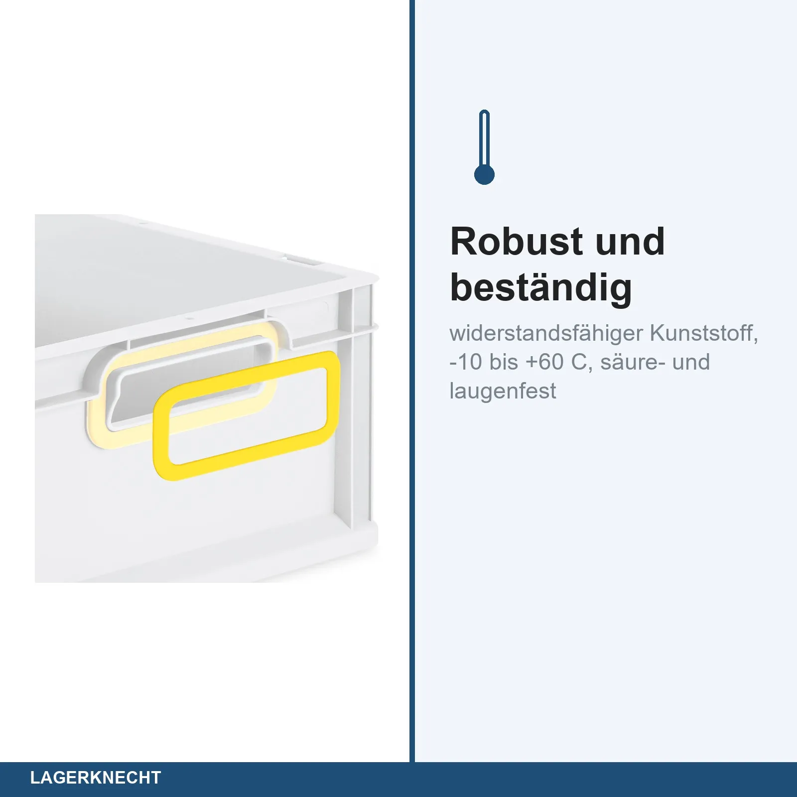 ColorClip Set - Farbring für Eurobox NextGen 2.0 - 1 Pack mit 2 Stück - Gelb