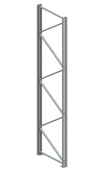 Palettenregal Ständer 120/20 S – 380×110 cm, verzinkt