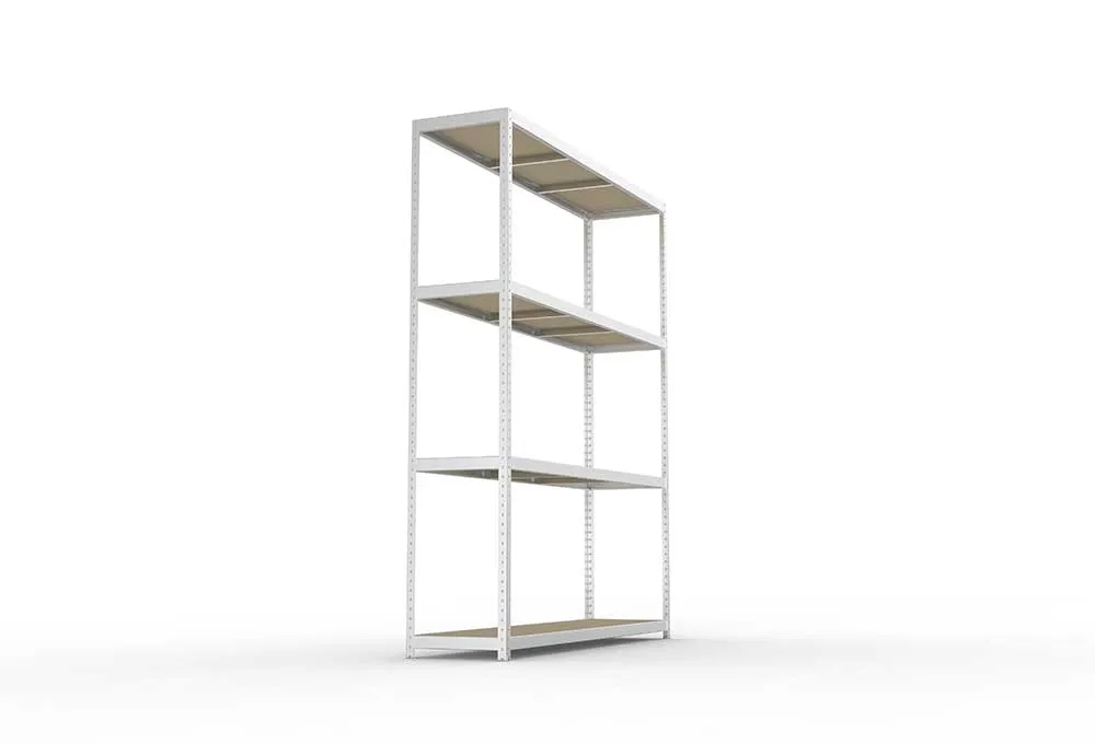 Schwerlastregal 297×250×60 cm – Spanplatten, verzinkt (Varianten)