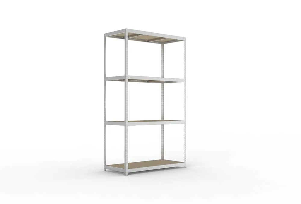 Schwerlastregal 297×170×80 cm – Spanplatten, verzinkt (Varianten)