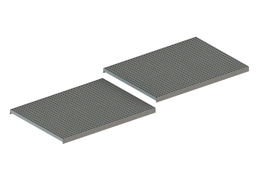 Palettenregal Gitterrost aufgelegt 220×80 cm TPro-Flex0x2 – 1000 kg