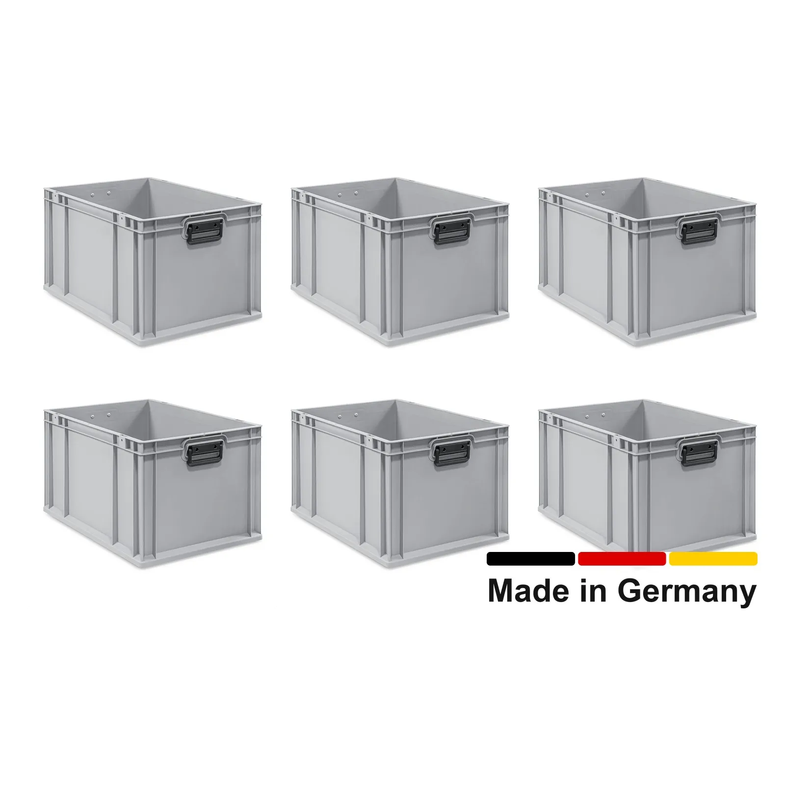 6x Eurobox 60x40x32 cm - NextGen Portable Duo