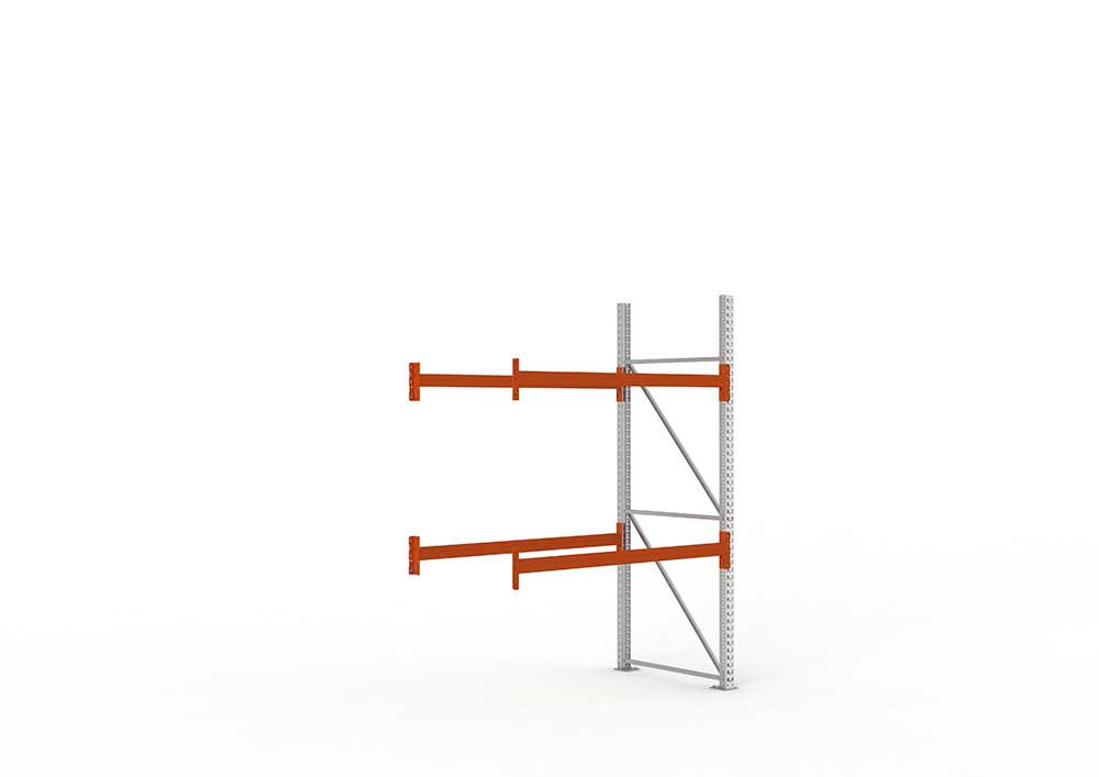 Palettenregal Holm 100/20 – 270 cm, RAL 2001