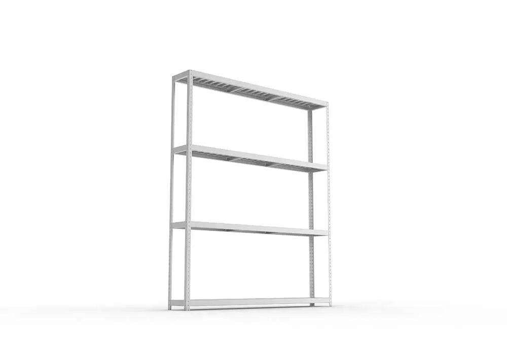 Schwerlastregal 297×250×40 cm – Stahlpaneele, verzinkt (Varianten)